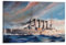 qiyan WWI Vintage Battleship Poster 1914 SMS Scharnhorst Poster Dekorative Malerei Leinwand Wandposter und Kunstdruck Moderne Familie Schlafzimmer Dekor Poster 60 x 90 cm