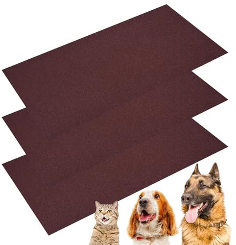 Cat Nail File Scratcher, Dog Nail Sandpaper, Dog Scratcher Replacement Sandpaper, Dog Nail Scratch Board, Pet Sandpaper, Adhesive Cat Scratching, 10 Inch Cat Nail File Scratch for Manicure Pedicure