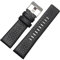 TVKSIPAR Passend For Diesel-Armband Aus Echtem Leder, DZ7311, DZ7332, DZ7314, DZ1405, DZ4323, Uhrenarmband, Schwarz, Braun, 22 Mm, 24 Mm, 26 Mm, 28 Mm, 30 Mm(B black-silver,28mm)