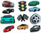 Car Clog charms Racing Flags Drive Boy Man Sports Shoe Clip SUV Speed Rim Cone Fast Turbo Gaming Game Shoe Clip Accessory Gamer (11 Pack)