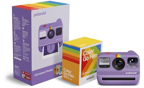 Polaroid - Go Gen 2 Purple + Color Film Bundle (16 Photos) (6566)