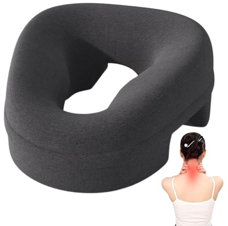 Yiohejy Face Down Pillow, Massage Headrest For Bed, Face Down Sleeping Pillow, With Memorizing Foam, Ergonomic Prone Cushion For Spa, Salons, Massage Recovery Equipment