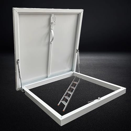 Dachluke, Dachfenster Abdeckung, Aluminum-Dach Wartungsluke,Einbruchschutz tür auf Dem Dach, Große Dachwartungsluke, Kellerabdeckung, Regendichte Brunnenkopfabdeckung(17.7 * 17.7in/45x45cm)