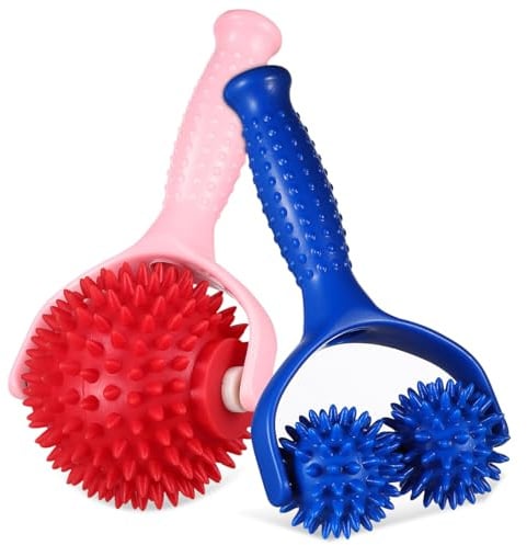 CLISPEED Augenmassage Stick mit Massage Roller für Augenpflege Gesichtsmassage für Eye Cream Anwendung Anti Falten Routine