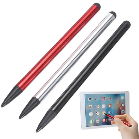 WeddHuis Penne Stilo Capacitive, 3 Pezzi, Alta Precisione, per Touch Screen, Universale
