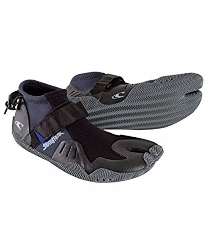 O'Neill Superfreak 2mm Tropical Split Toe Neoprene Boot, Black, 8