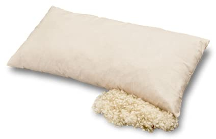 Baumberger Kopfkissen aus Bio-Baumwolle und Bio-Schurwolle, Kissengröße:40x60