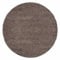 Carpetsale24 Shaggy Hochflor Teppich, 160 cm Rund, Mokka, weich, flauschig, modern, einfarbig, Für Wohnzimmer oder Schlafzimmer, für Wohnzimmer Schlafzimmer Flur