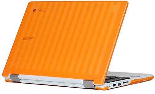 mCover Coque pour 13,3 Acer Chromebook R13 CB5-312T série 2-en-1 Tablette Tactile (R13 CB5-312T Orange)
