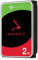 Seagate IronWolf 2 TB interne Festplatte, NAS HDD, 3.5 Zoll, 5900 U/Min, CMR, 64 MB Cache, SATA 6 GB/s, silber, 3 Jahre Data Rescue Service, Modellnr.: ST2000VN004