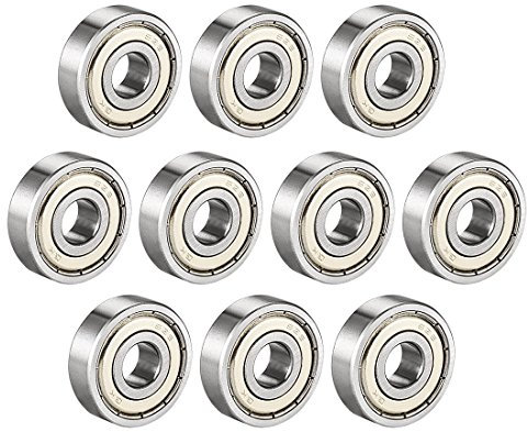 629ZZ Kugellager Double Shield 629-2Z 80029 Stahl verchromt 9mm x 26mm x 8mm (10er Pack)