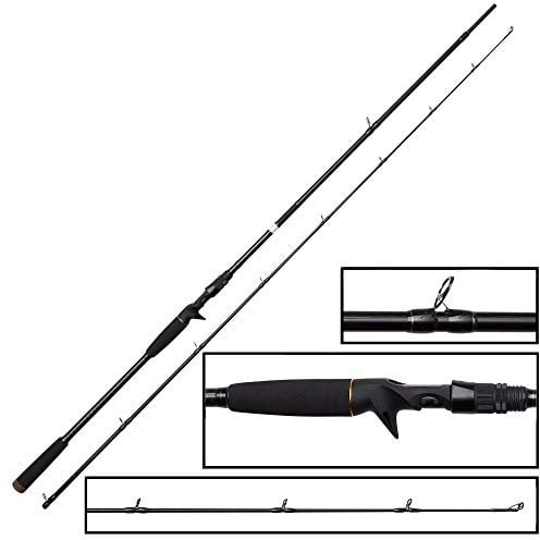 Savage Gear SG2 Power Game Trigger 259cm 50-110g - Baitcaster Rute für Hechtköder, Kunstköderrute zum Spinnangeln auf Hecht, Hechtrute für Wobbler & Gummifische