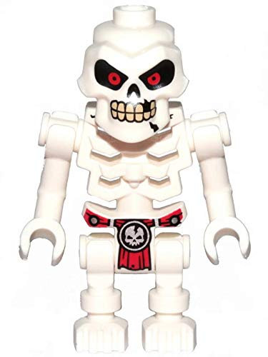 LEGO Ninjago Skulkin Skeleton Minifigure from 112007 (Bagged)