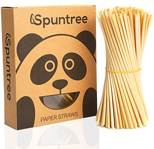 Saijer Pajitas De Trigo,300 PCS Pajitas De Paja De Trigo con Caja De Embalaje Trigo Bebiendo Pajitas Ecológicas Biodegradable Pajitas Beber Reutilizables para Jugo Cóctel Leche Fiesta(20 CM)