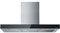 Schneider SCHB9612TB Campana decorativa mural de 90 cm 647 m³/h Acero inoxidable/Negro