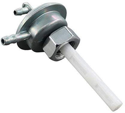 MCHNIC Robinet d'essence à dépression M16 x 1,5 pour scooter par exemple Adly AGM Moteur ATU Baotian Benzhou Ering Flex Generic Honda Huatian Jinlun Kymco Lifan Kreidler Malaguti Peugeot Qingqi Rex