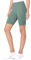 ELF KUCKUCK Kurze Radlerhose Damen, Kurze Leggings Hose Shorts Schwarz Dunkelgrün (One Size)
