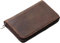 Fountain Pen Case Genuine Leather Pencil Case Leather Pen Holder 5 Pen/Pencil Bands Pens Organizer, Shockproof Pen Box,Minimalist Vintage Design, Handmade,Gift Choice for Man/Woman/Office (Coffee)
