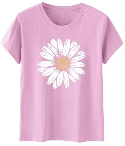 Offerte Oggi Camicie E Bluse Donna Maglie Manica Corta Donna Cotone Top Elegante per Cerimonia Maglia Team Bride Rosa Camicia Estiva Elegante Blusa Donna Rosa Antico Todays Daily Deals Colla