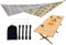 Terrassenüberdachung Outdoor Wasserdicht - Strand Schatten Camping Zelt - Rhombischer Sonnenschutz Outdoor Strandzelt Schattenüberdachung mit Seilen & Bodennägeln für Camping, Wandern, Strand