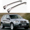 JUNYEW Dachgepäckträger Dachträger für BMW X5 E70 2006-2013 -Aluminium (2 Stücke) Integrierte Dachreling Tragkraft 75 Kg Vormontiert Inklusive Schloss,A