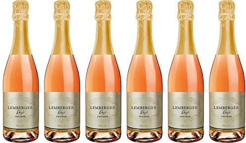 Stromberg-Zabergäu Lemberger Rosé Sekt 2023 Trocken (6 x 0.75 l)