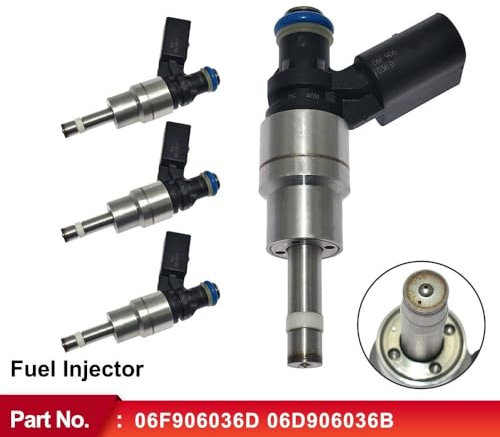 Einspritzdüse Für SKODA Für Octavia 2,0 T 2004 2005 2006 2007 2008 Auto Kraftstoff Injektor Düse 06F906036D 06D906036B Einspritzventil(06F906036D(1PCS))