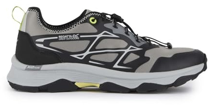 Regatta Mens Blaze Walking Shoes - Grey/Black/Lime - 6.5UK