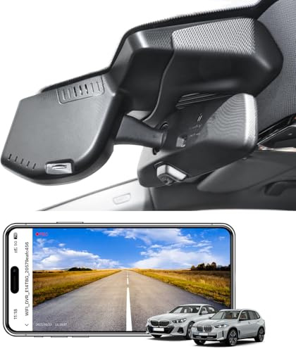 Mangoal 4K Dash Cam for BMW Select 5 Series Gen8 G60 G61 G68 2024+ M5 G90 | G99, OEM Style, 2160P UHD Video, WiFi & APP, G-Sensor, 64GB Card
