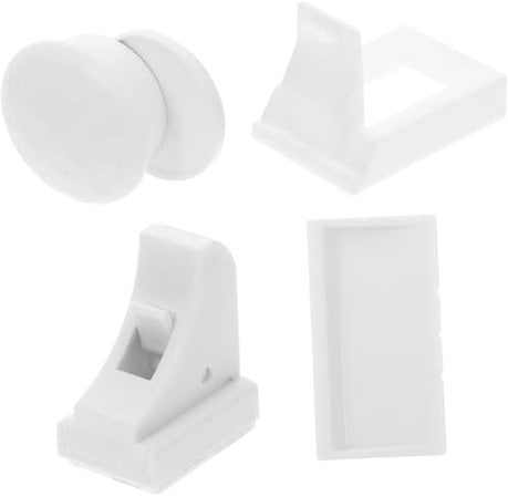 HOUDERCO Verrou Invisible Pour Tiroirs Et Armoires Serrures D'armoire Sécurité Garçon Et Filles Sans Perçage Aimanté Cuisine Bureau Clé Protection Meubles Au Quotidien