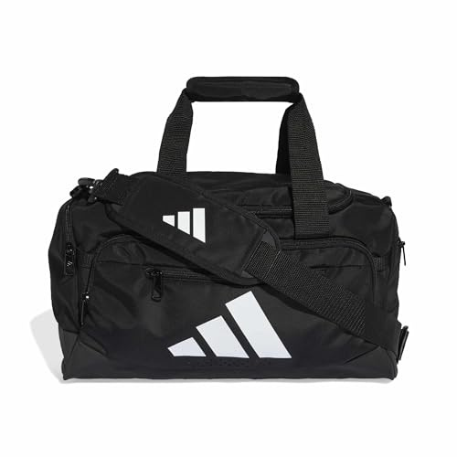 adidas Unisex - Adulto Training Defender Duffle Bag Xsmall Duffel Bag, black/white, One size