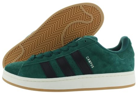 adidas Kids' Campus 00 Sneakers, Collegiate Green/Core Black/Off White, 9.5 UK