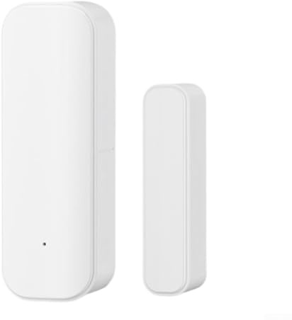 CNANRNANC Kabelloser Tür-/Fenstersensor für Zigbee, für Heim-Sicherheits-Alarmanlage, Fernbedienung, App, Sprachsteuerung (weiß)