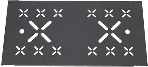Segrehy 50L Aluminium -Speicherbox -Box -Aluminium -Legierung Easy Installation Camping Table Board für Rockbrook Shinetrip (Hohlbrett)