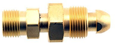 Regulador de CO2 a adaptador de tanque de nitrógeno