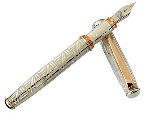 Füllfederhalter aus massivem Sterling Silber 925,