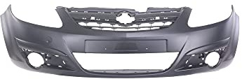 PRASCO Paraurti anteriore OP0341001 con la prima mano Compatibilità con OPEL Corsa D Hatchback S07, VAUXHALL Corsa Mk III D Hatchback S07