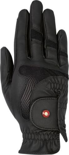 HKM PRO TEAM Reithandschuhe-6885 schwarz XXXL