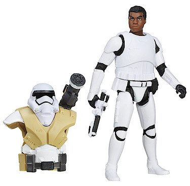 Star Wars – Das Erwachen der Macht – Action Spielfigur mit Rüstung 9 cm - Armour Up Finn (FN-2187)