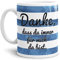 Tassendruck Dankeschön-Tasse Danke, DASS du Immer für Mich da bist Weiss - Cup/Mug/Becher/Schön