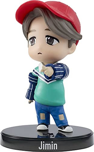 Mattel GKH81 - BTS Mini Vinyl Figur Jimin, K-Pop Merch Spielzeug zum Sammeln