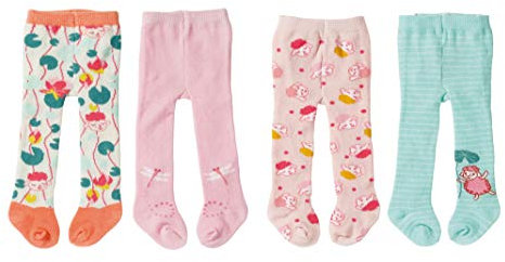 Baby Annabell 703076 Strumpfhosen 2 x 43cm, Puppenkleidung Puppen Zubehör, Farbe Nicht frei wählbar