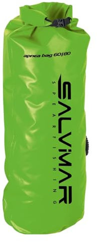 Salvimar Dry Back Pack 60/80, Borse da Subacquea Unisex Adulto, Verde, 44x28x95 80lt