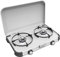 Campingaz Campingkocher Camping Kitchen 2, Gaskocher mit 2 x 2.000 Watt Leistung, Mit Abnehmbaren Spülmaschinenfesten Topfrosten, Praktisches Und Platzsparendes Design