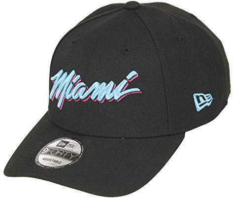 New Era Miami Heat NBA Essential 9Forty Snapback Cap - One-Size