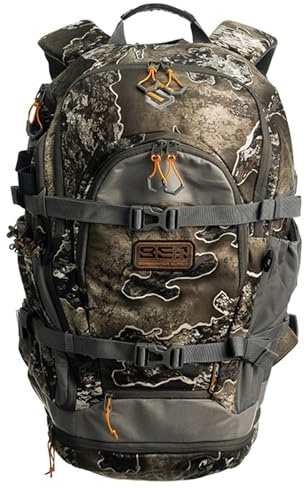 ScentLok BE:1 Treestand Backpack - Hunting Pack for Camo Gear and Equipment (Realtree Excape)