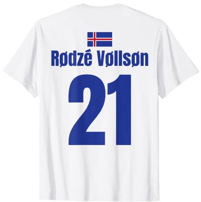 Island Sauf Trikot 21, Mallorca Sauf Trikot Weiss | Fussball T-Shirt