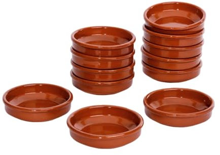 12er Set Tapas Tonschale Cazuela Ø 12 cm