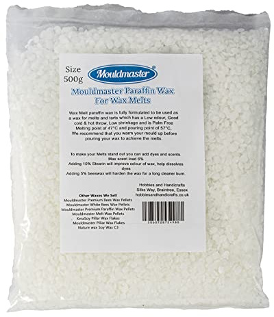 Mouldmaster PWN07, 500 g Paraffinwachs zum Schmelzen, opak