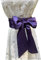 LORDRIE Ceintures en satin pour femme pour robe de mariée ou de demoiselle d'honneur pour une occasion spéciale, violet, Medium